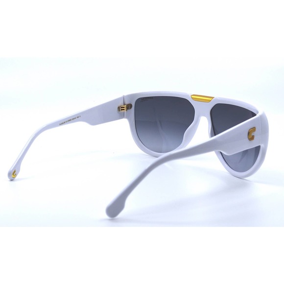 BRAND NEW CARRERA FLAGLAB-13 WHITE GREY GRADIENT SHIELD SUNGLASSES - Picture 6 of 13